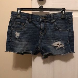 Jean shorts